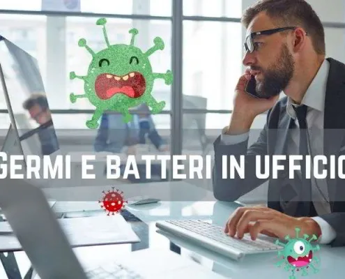 germi e batteri in ufficio